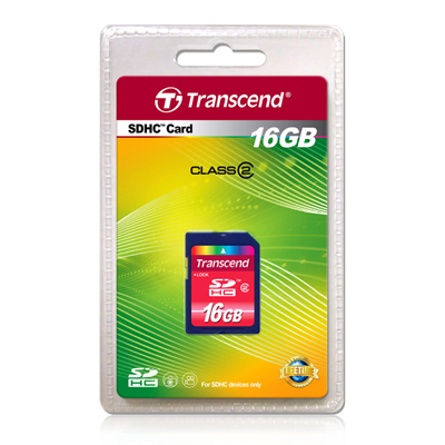 Transcend SDHC Card 16Gb, Class 2 SDHC 16 Гб; Transcend инфо 5406m.