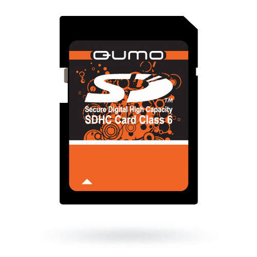 QUMO SDHC Card 8GB, Class 6 SDHC 8ГБ; QUMO Co Ltd инфо 5462m.